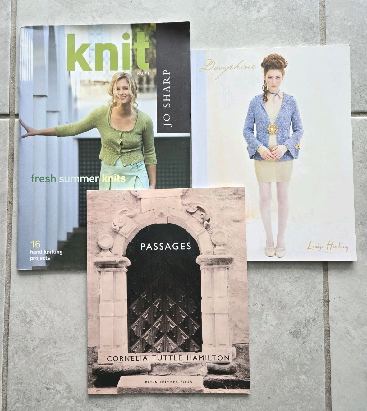 Knit 5 Jo Sharp, Dauphine Louisa Harding, Passages Cornelia Hamilton Knitting