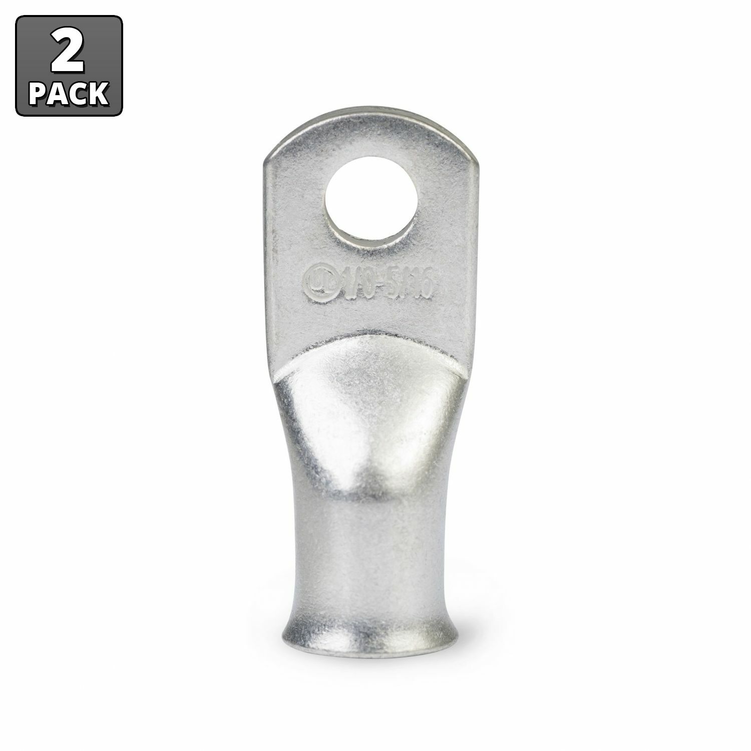 Ancor 252285 1/0 AWG, 5/16 in Tinned Lugs, 2 Pack
