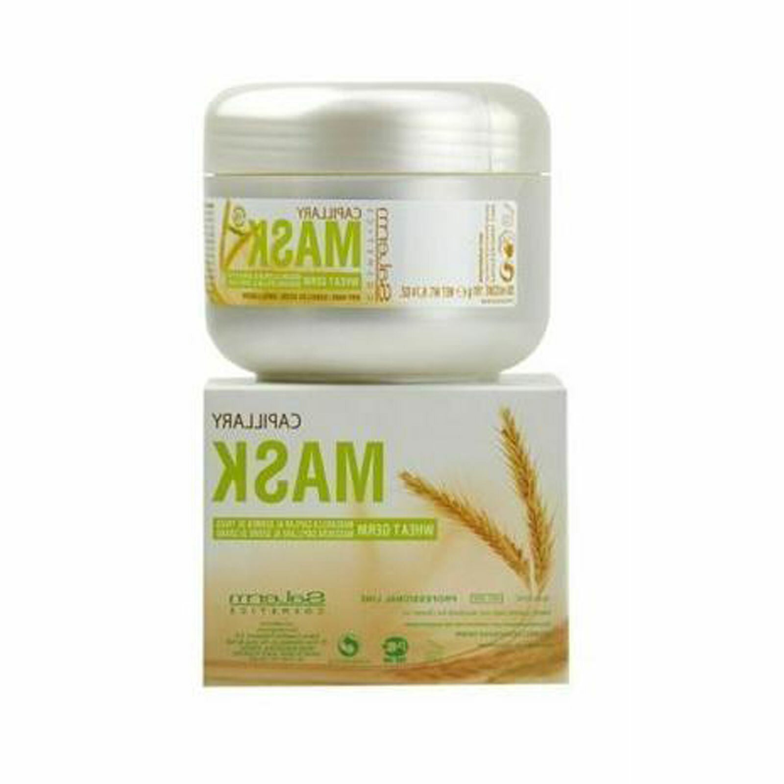 Salerm Wheat Germ Capillary Mascarilla Capillar Hair Mask 200ml/6.74oz Unisex