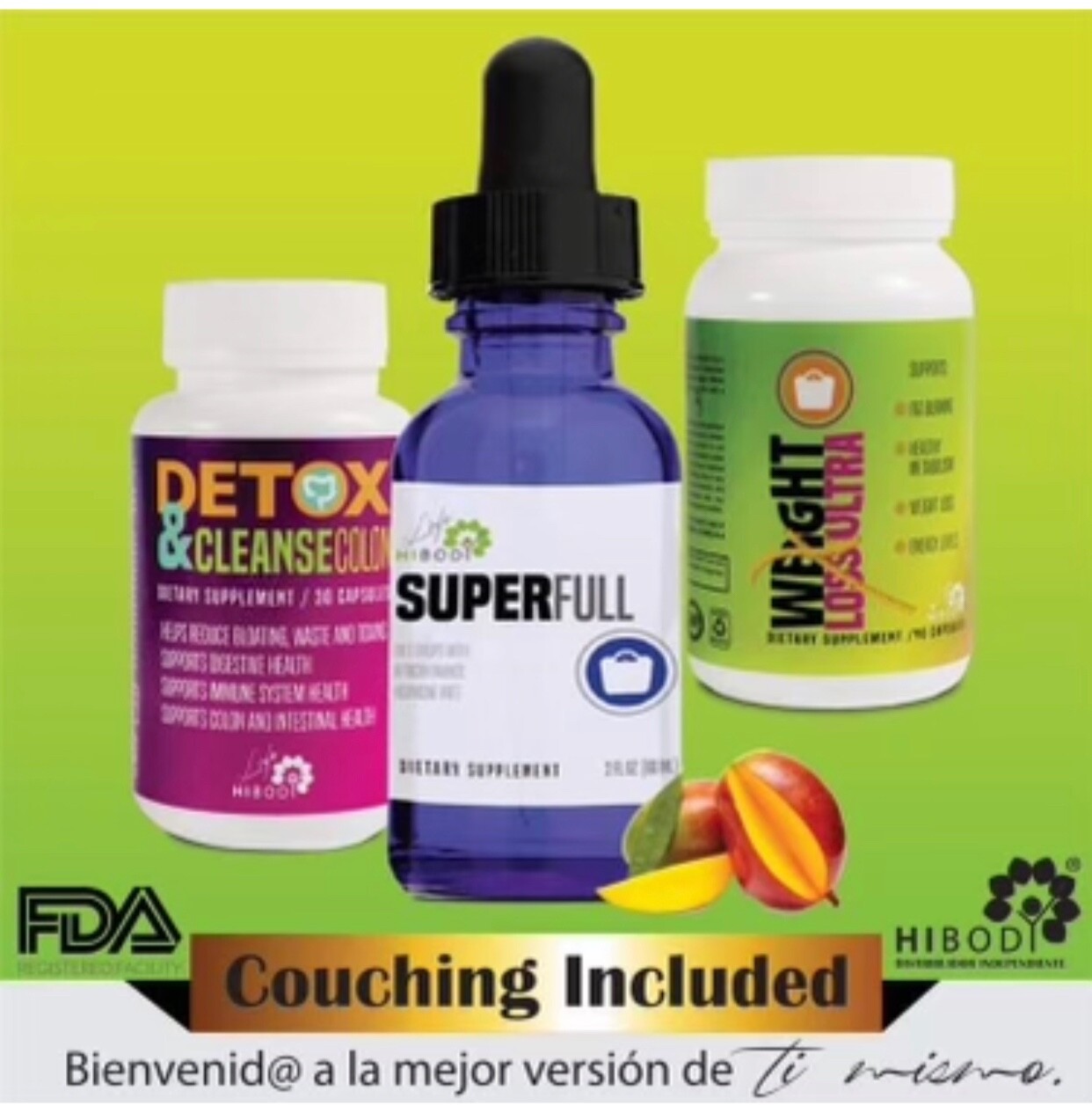HiBody Reducing TRIO- Meta Full Max Drops (Blue 2oz)