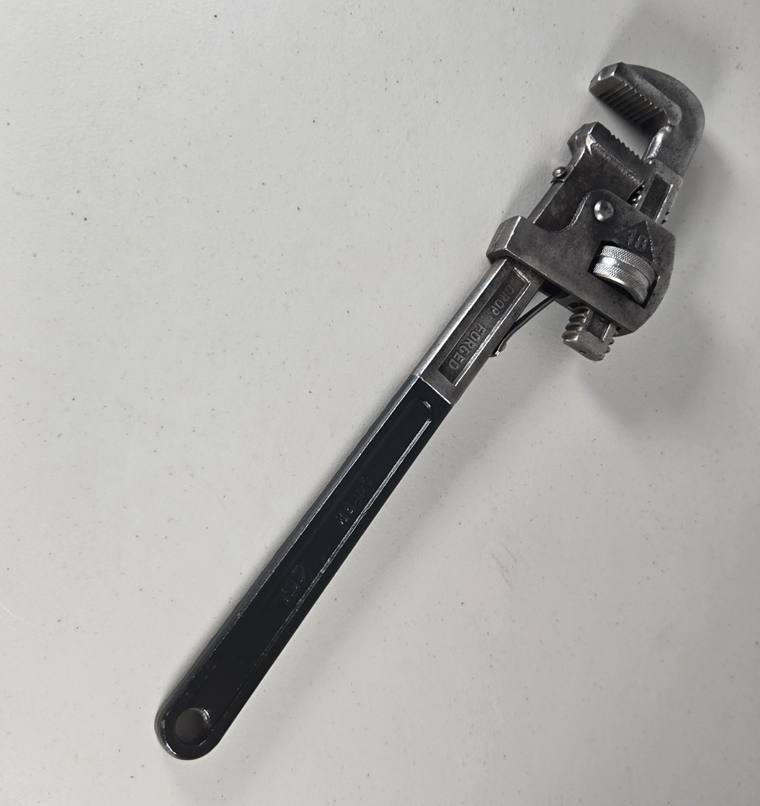 VTG Drop Forged 18" Super Ego Pipe Wrench From Spain