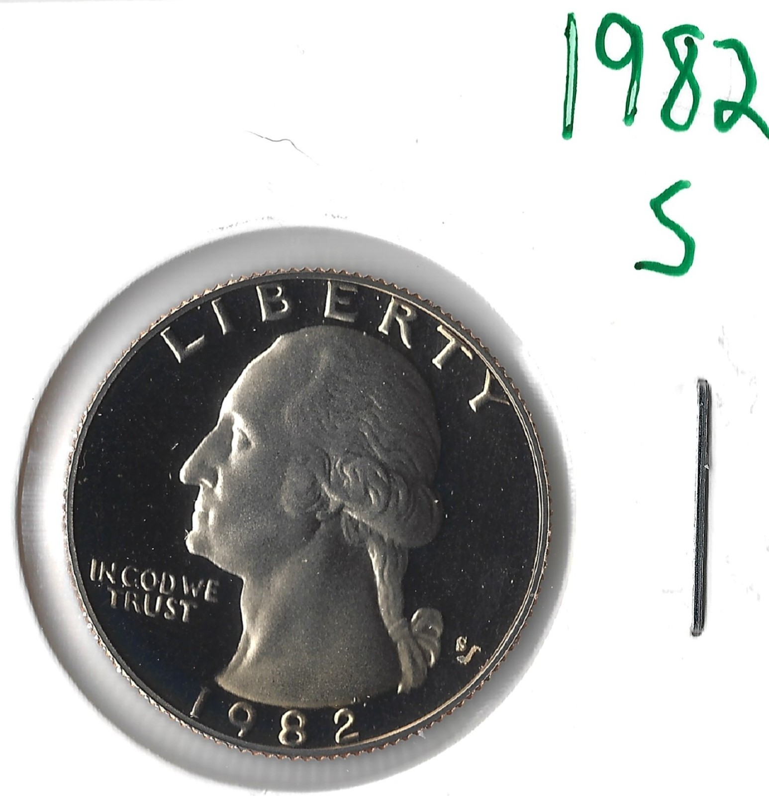 Coin United States 25 Cents (Washington) 1982 S KMA164a
