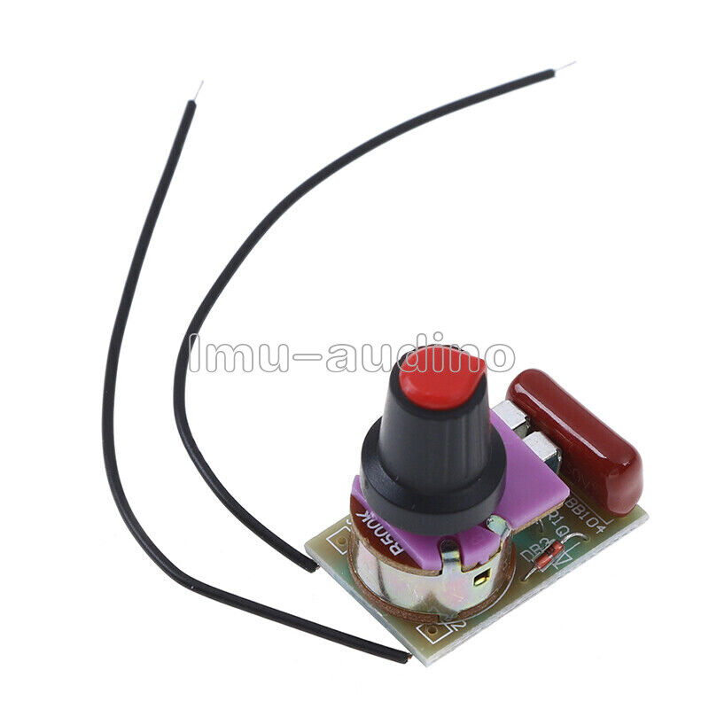 100W Dimmer Module with Switch Speed Regulation Module Components DIY Kit