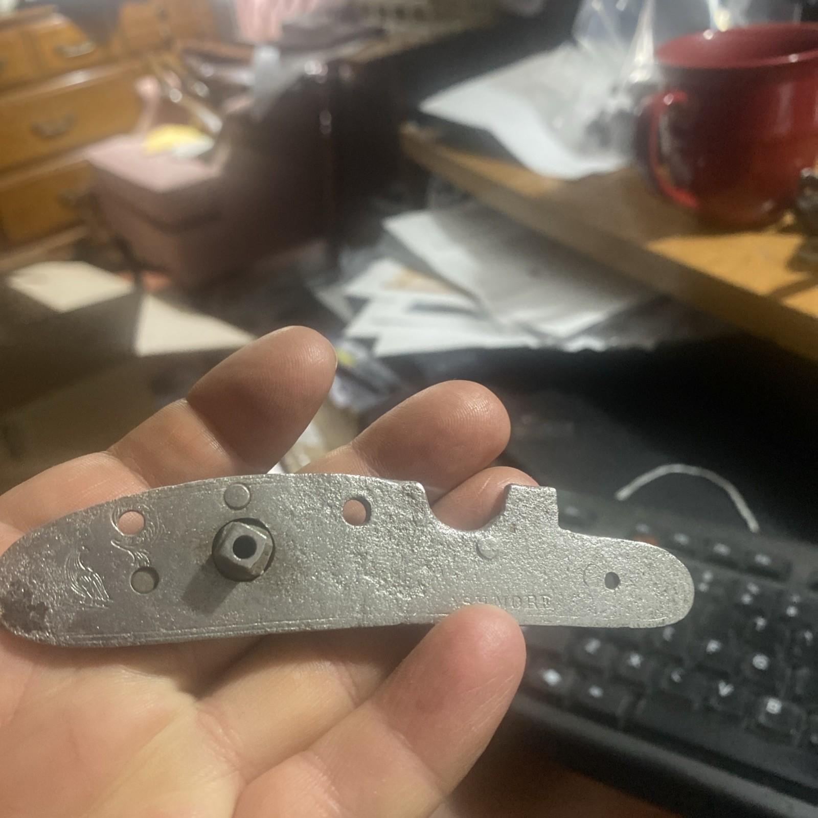 ANTIQUE MUZZLELOADER GUN LOCK Parts