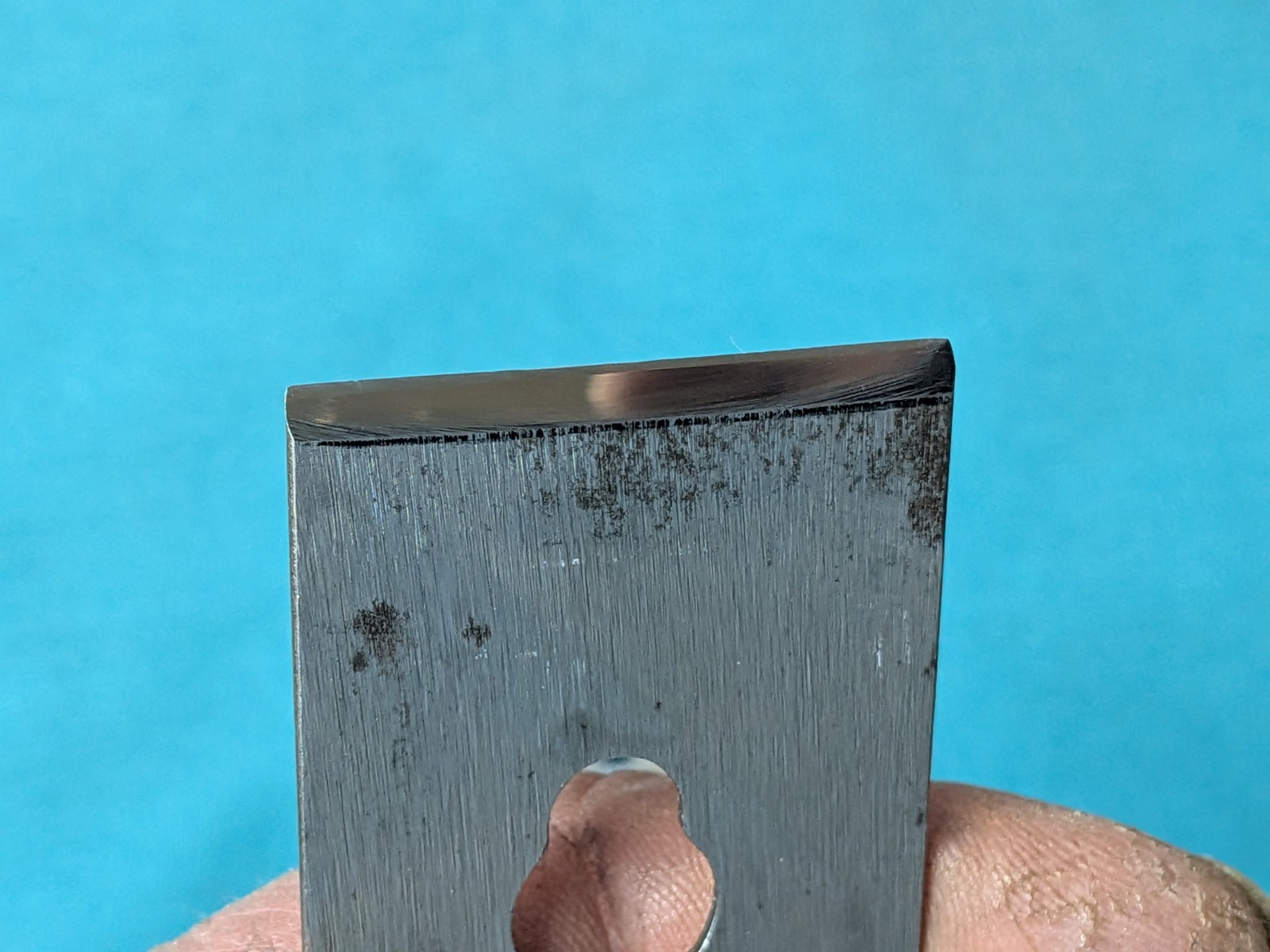 Vintage RED DIAMOND Block Plane 7-1/4" Hefty Feel Modified Paint