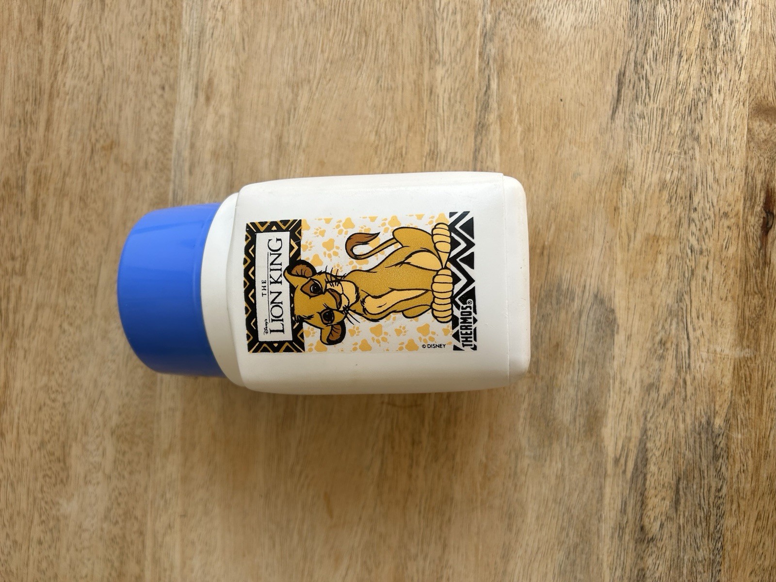 collectible vintage Disney's The Lion King food flask or thermos,