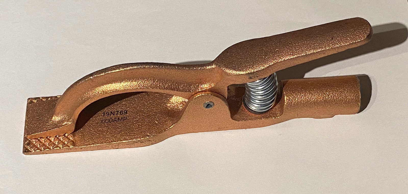 Brass Ground Clamp 600A, 1 1/2Ln,  19N769