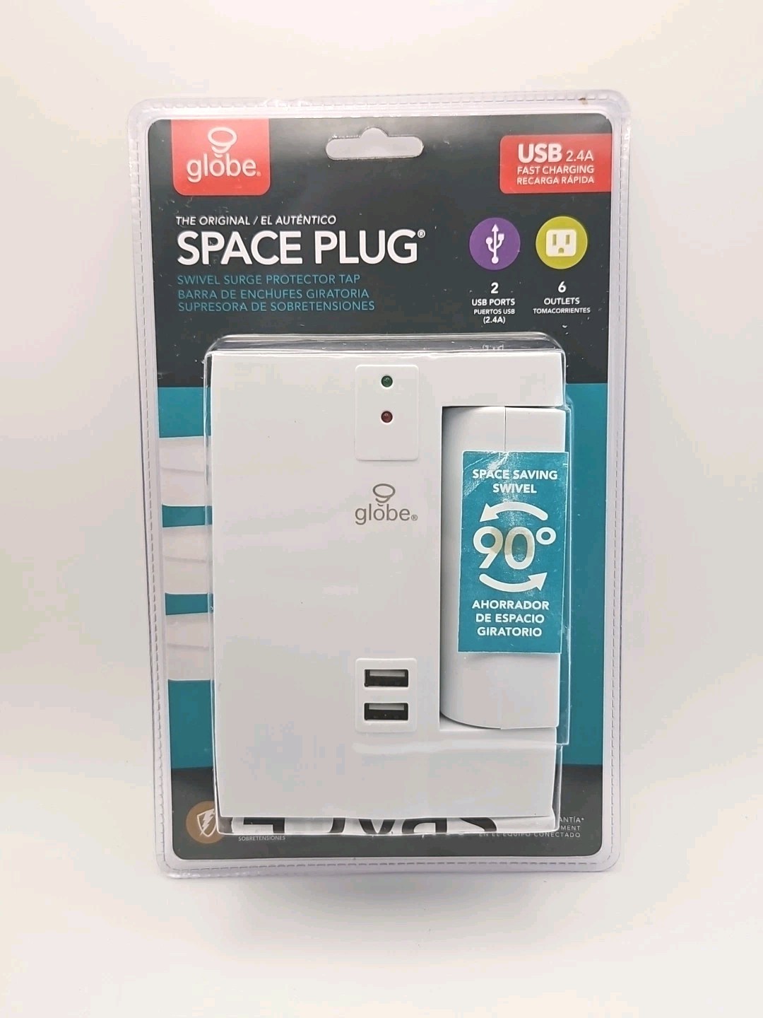 Globe Electric Space Plug NEW