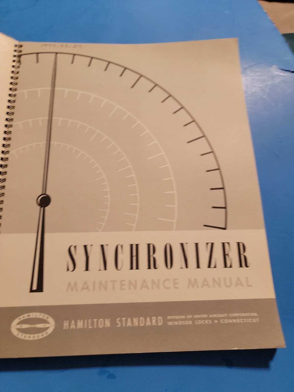 Hamilton Standard Synchronizer Service Manual 1958