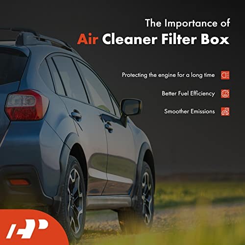 Engine Air Filter Cleaner Box Housing Compatible with Chevy, GMC & Cadillac