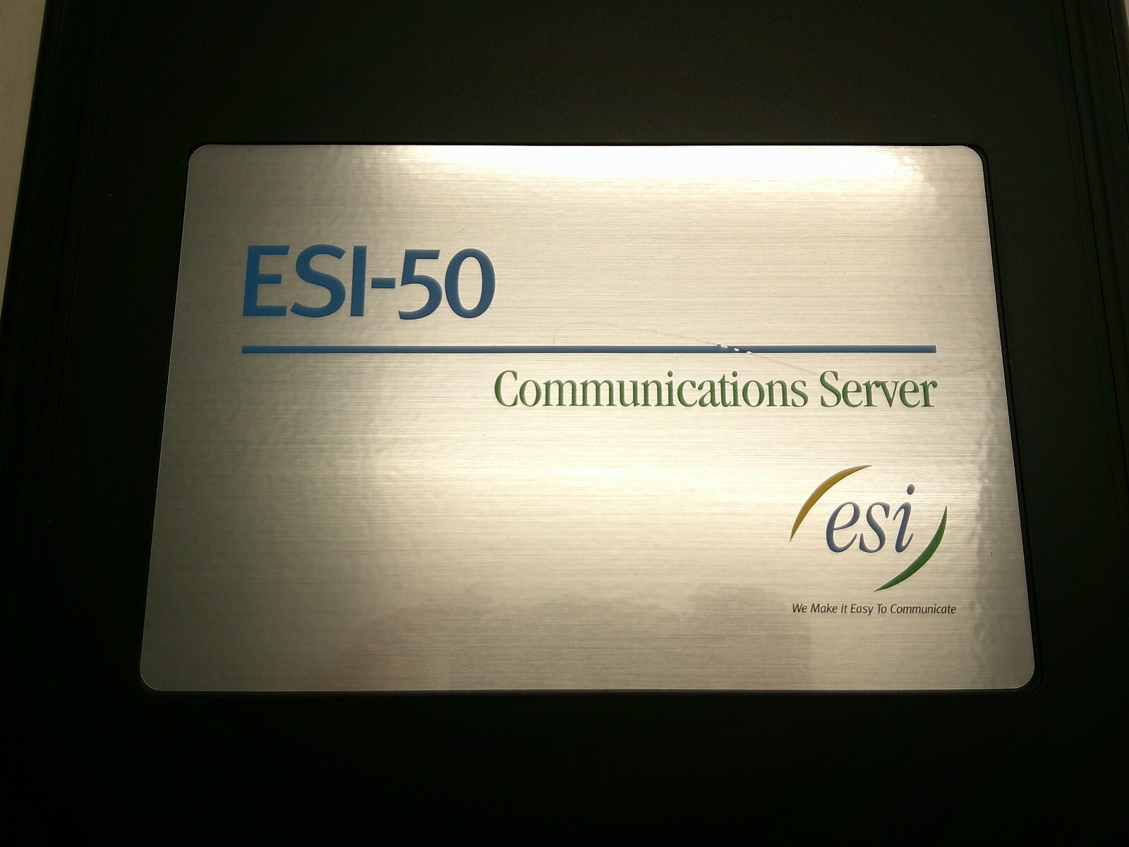 ESI-50 COMMUNICATION SERVER