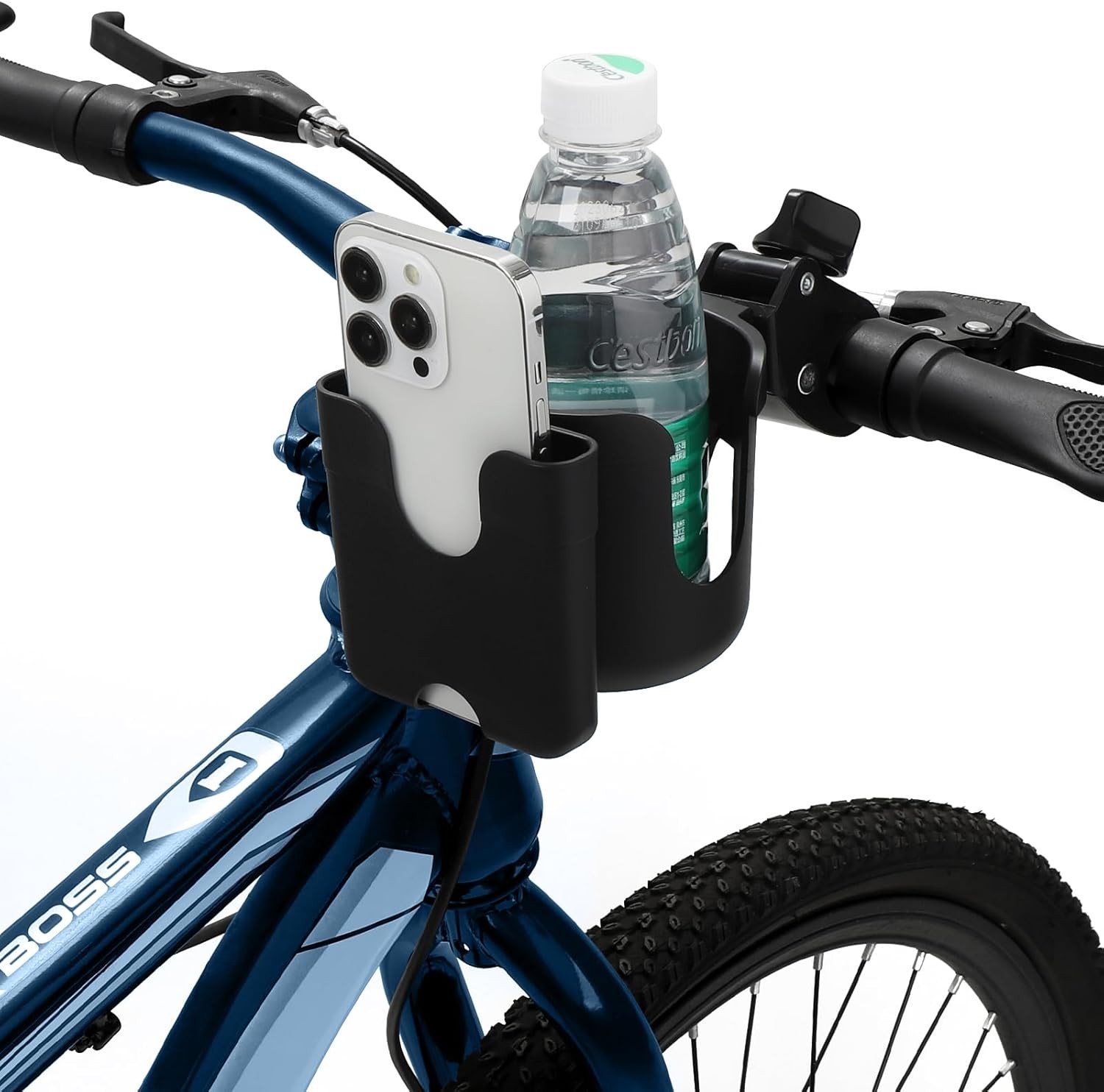 Accmor 2-in-1 Walker Cup Holder with Phone Holder, Wheelchair Cup Holder, Rollat