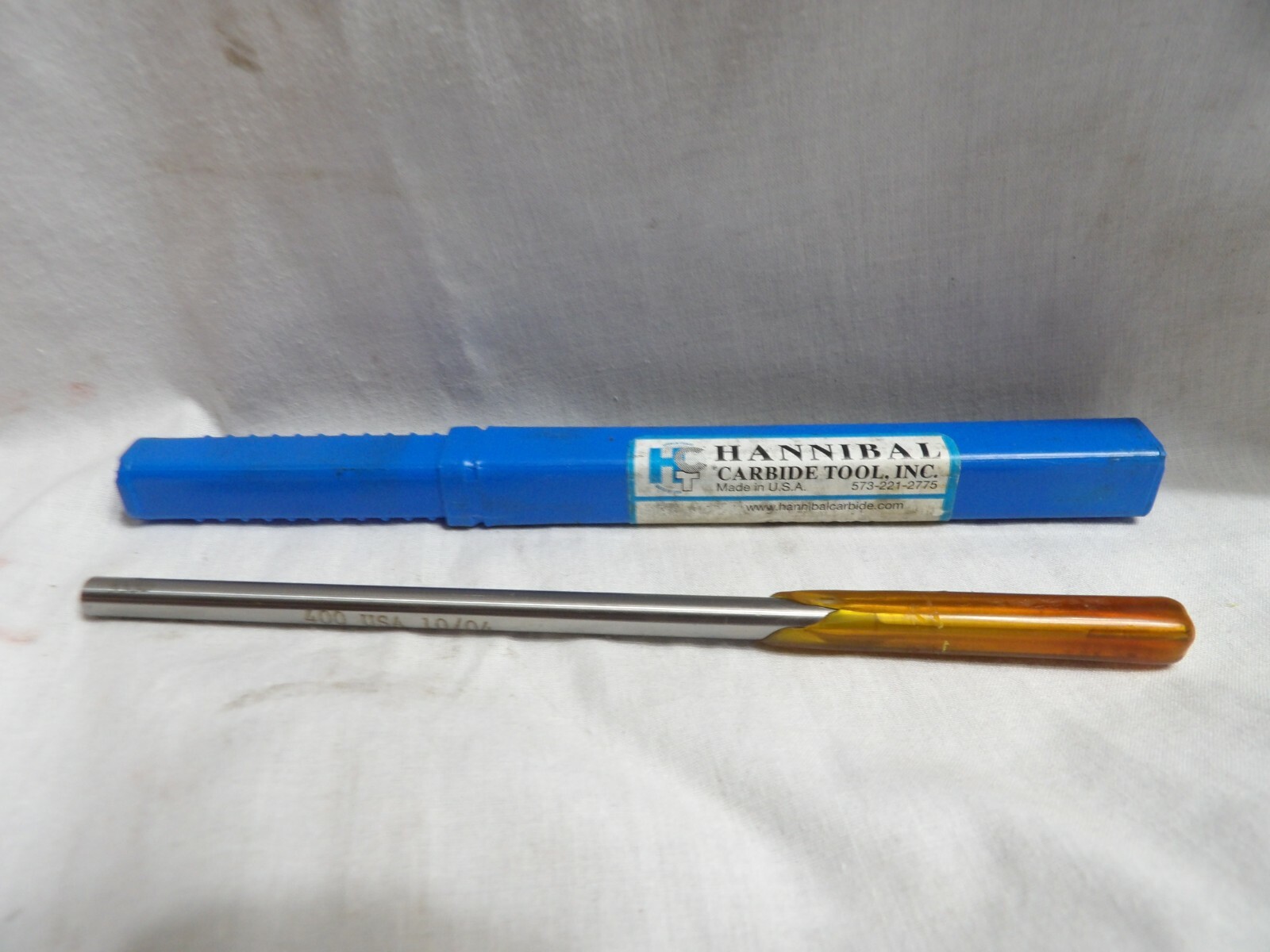 Hannibal Carbide Tool .2481/.2483 Carbide Tip Reamer 400 10/04 (USA)