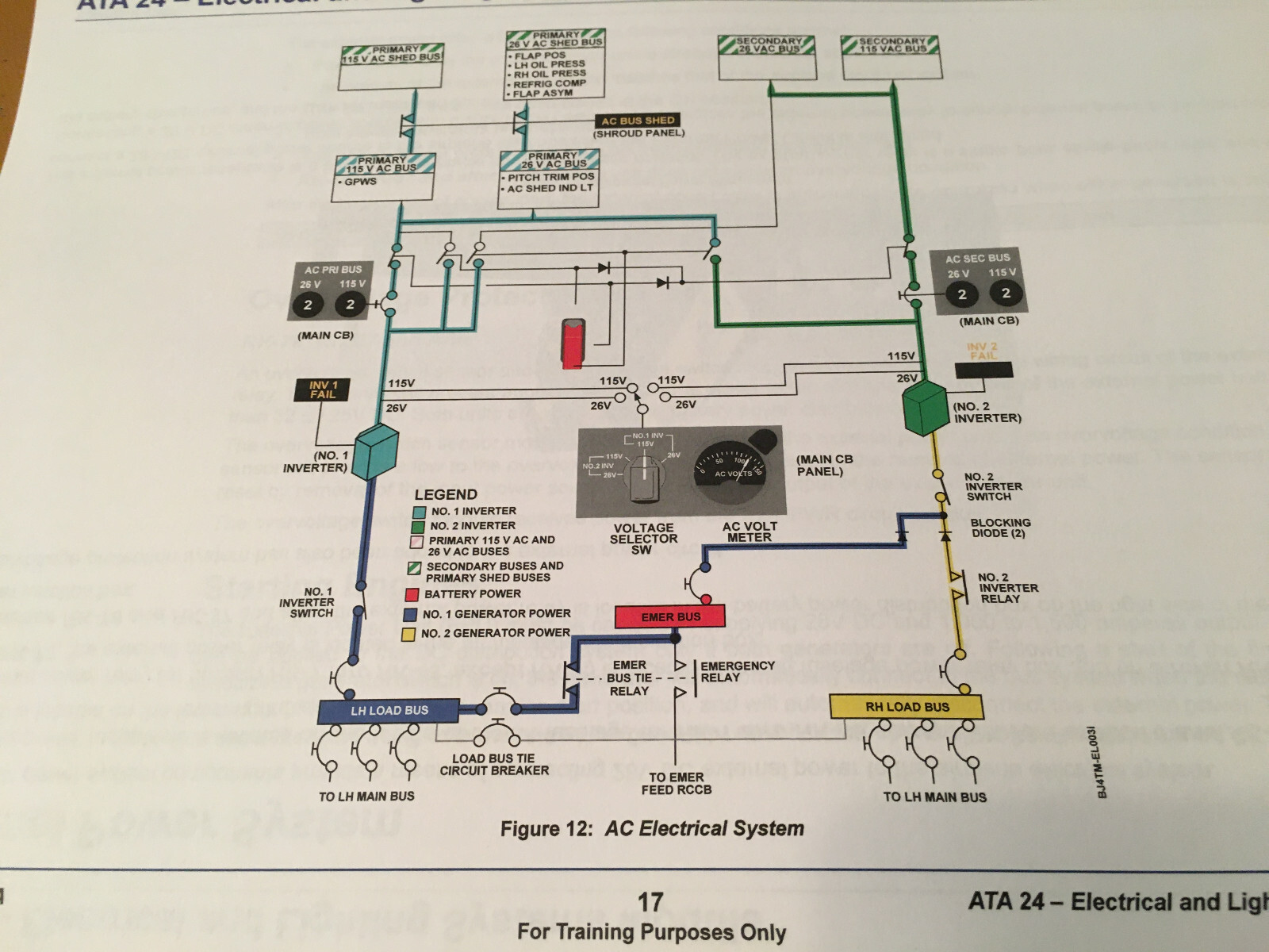BeechJet 400A Electrical & Lighting Systems Booklet Manual