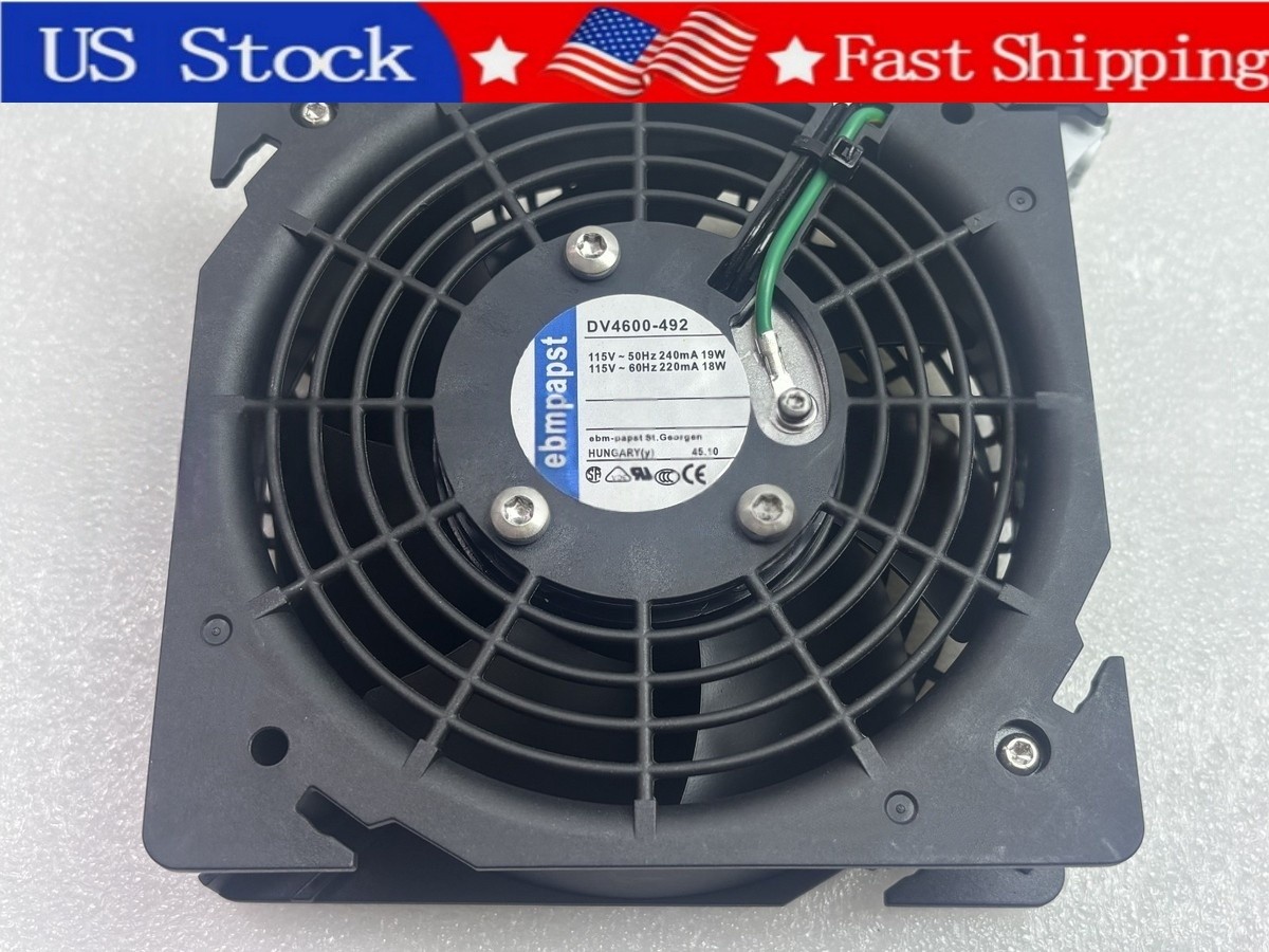 1PCS Brand New Ebmpapst DV4600-492 Fan 115V 50-60HZ US Sotck  Fast delivery