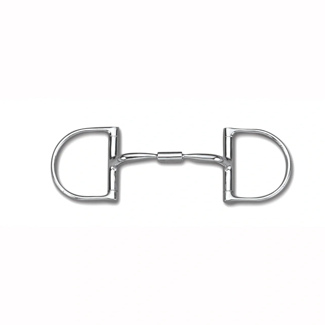 Myler MB 02 Comfort Snaffle Dee Ring - 5.5” Stainless Steel with Copper Inlay