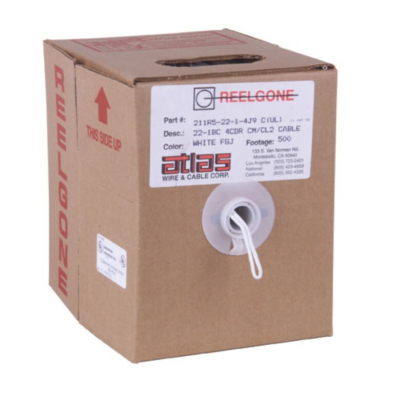 22/2 Bellwire 22AWG 2 Conductors Wire Electrical Cable (Stranded)