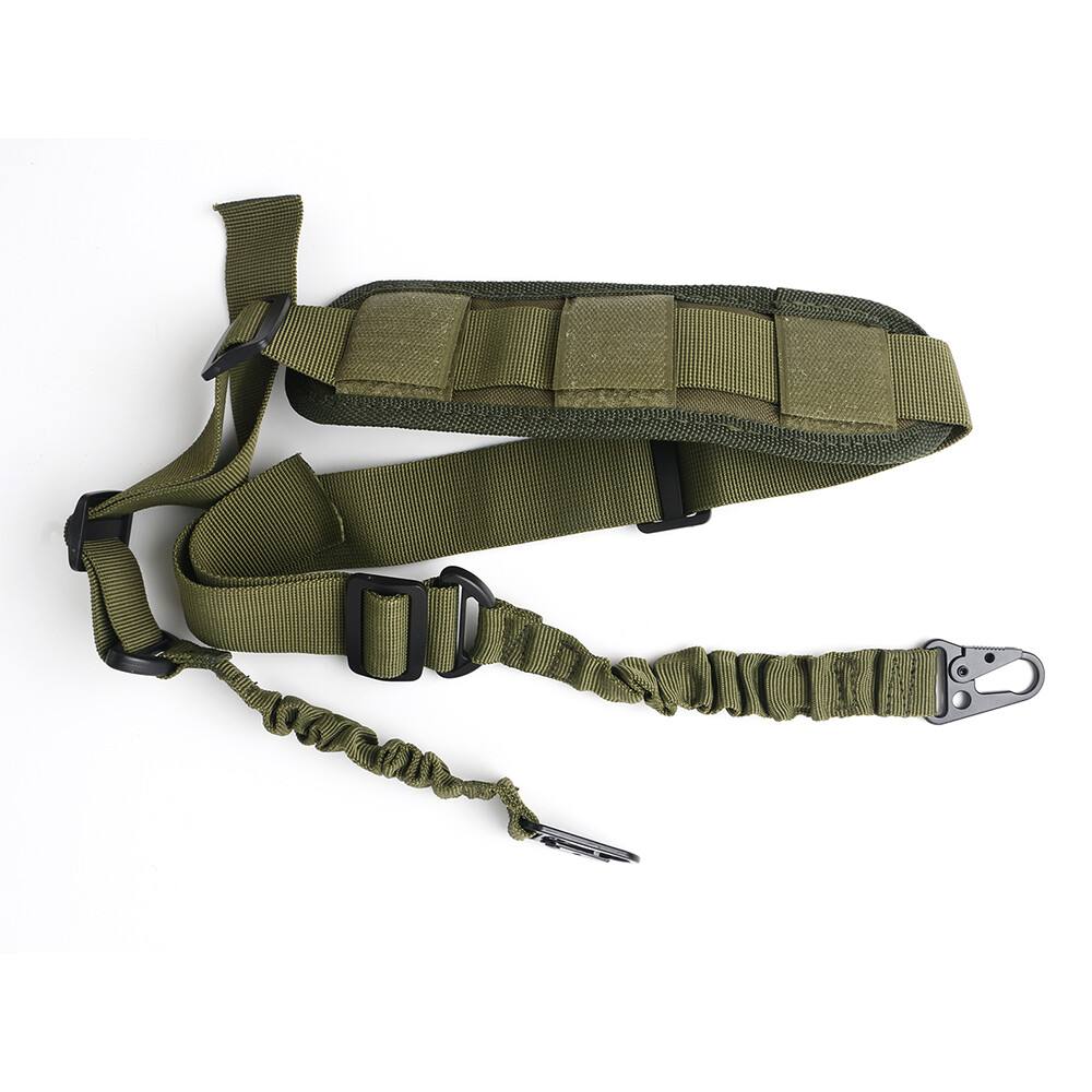 Tactical Quick Release Two-Point Rifle Gun Sling Adjustable with Shoulder Padded
