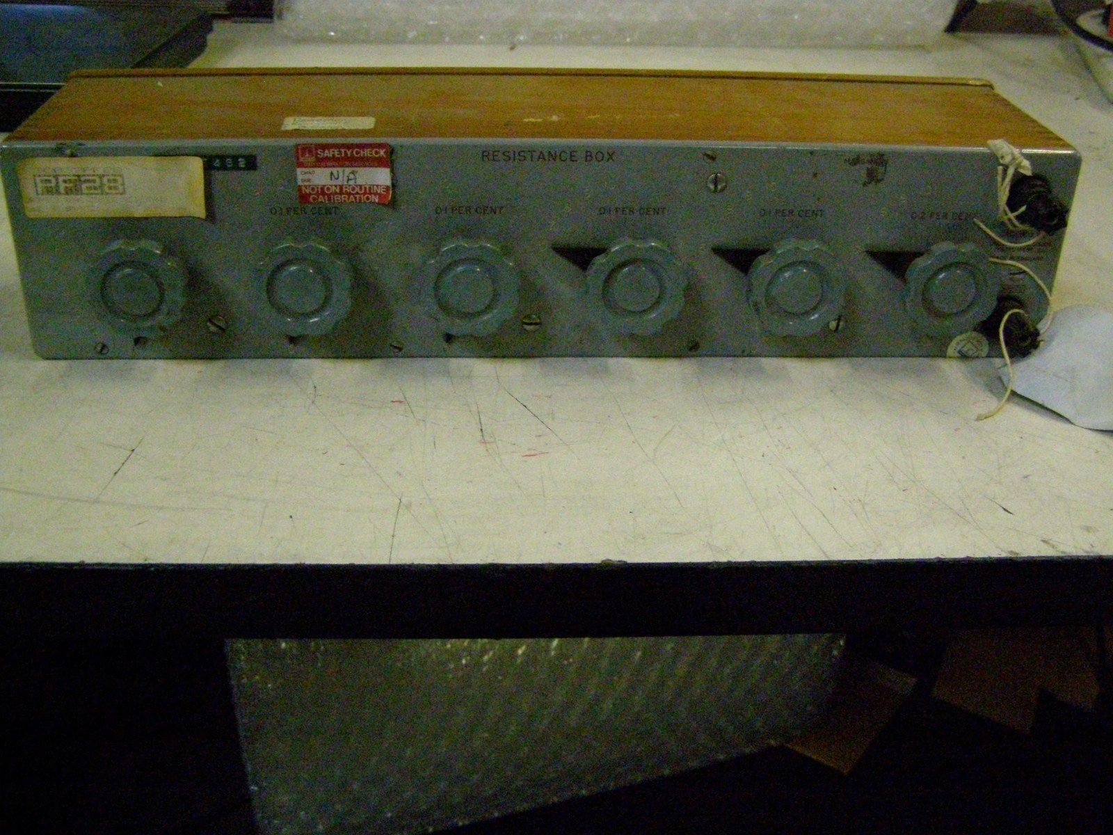 Cropico Croydon Precision Instrument Decades Resistance Box RBB6
