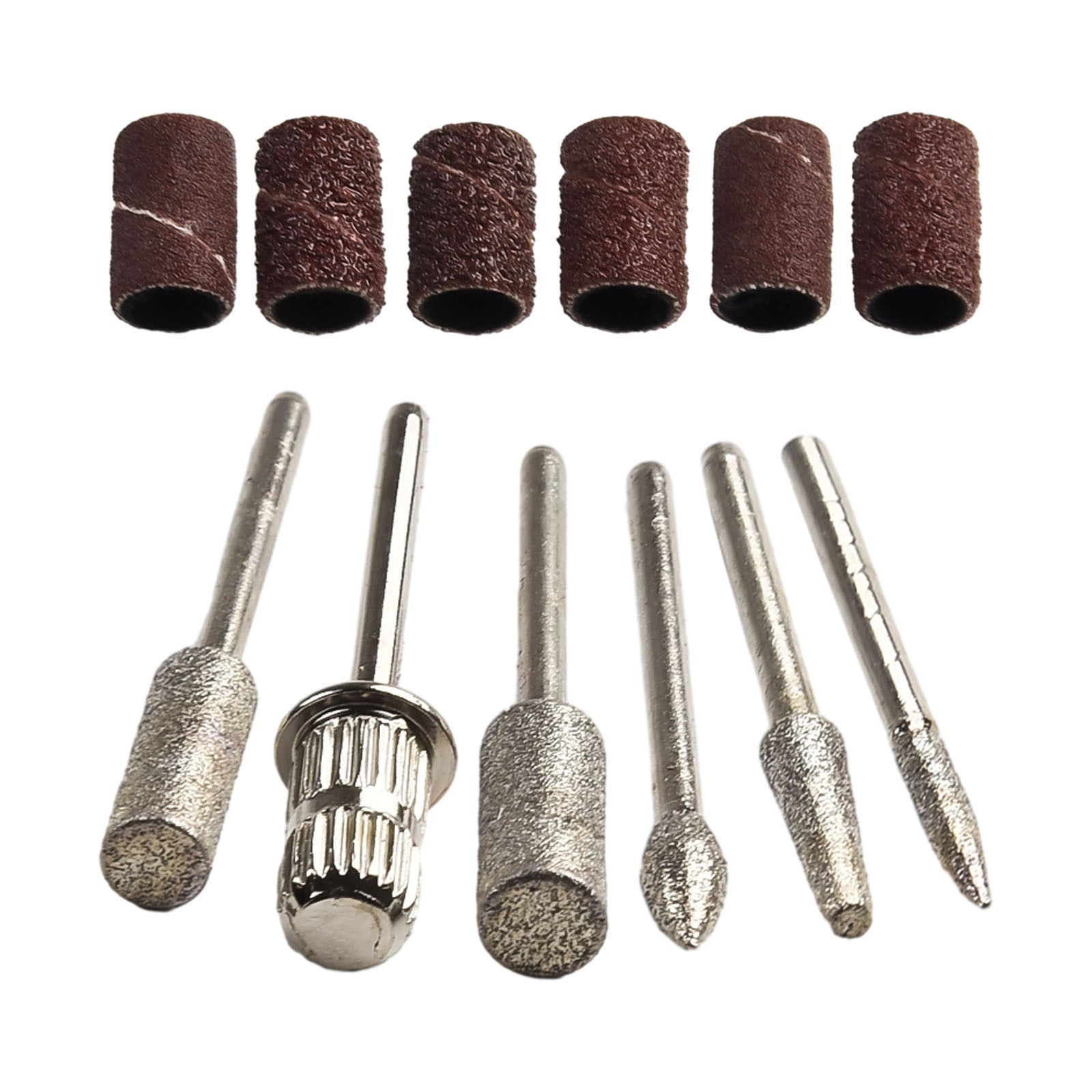 12pcs Electric Nail Drill Bits File Tool Manicure Machine Grind Head Tools Pack