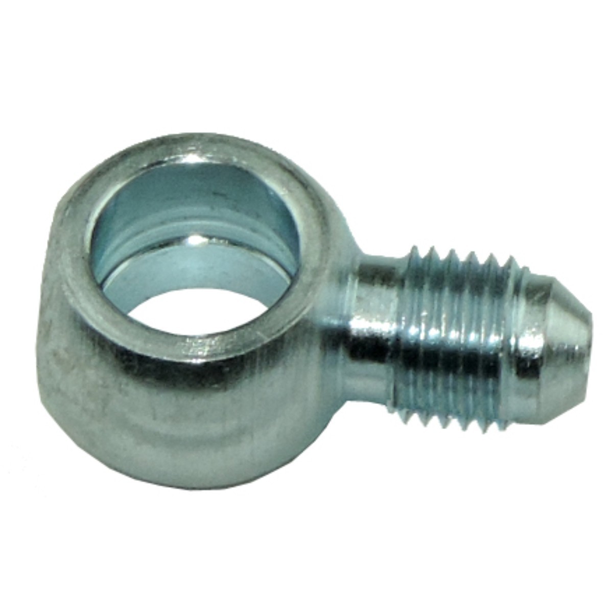 3an Male To 7/16 Banjo Fitting Stainless Braided Brake Hose 3an 3 BN02A 1pc