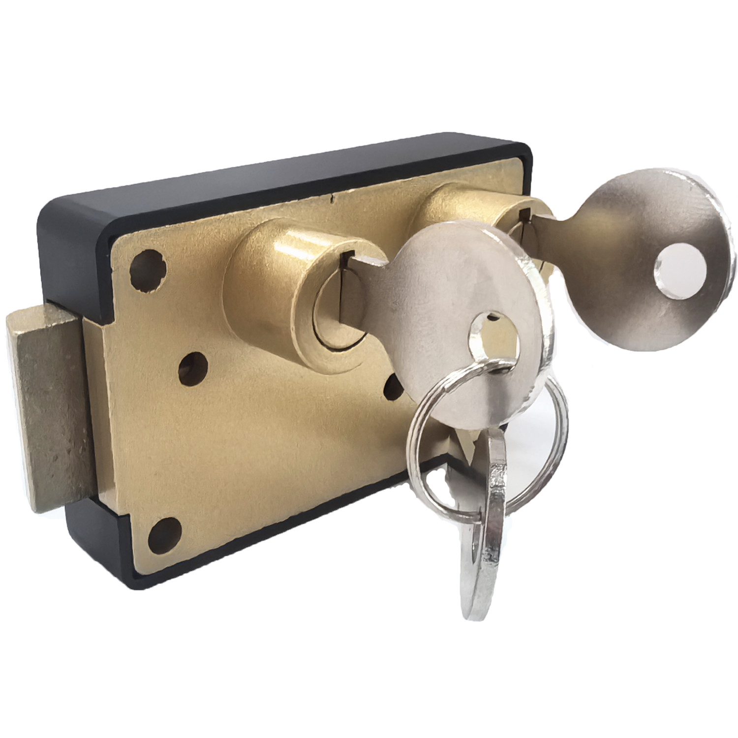 Yale B-201LH Vintage Safe Deposit Box Lock Replace/ Bank Lock With 3Keys Set