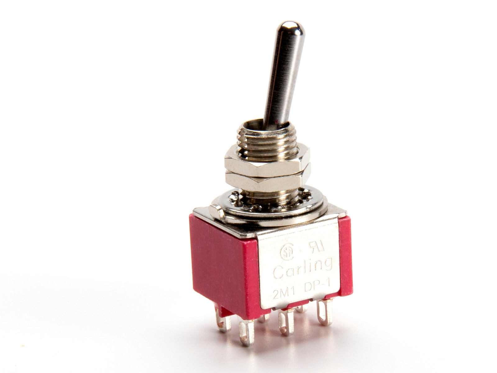 Carling Mini Toggle Switch, DPDT
