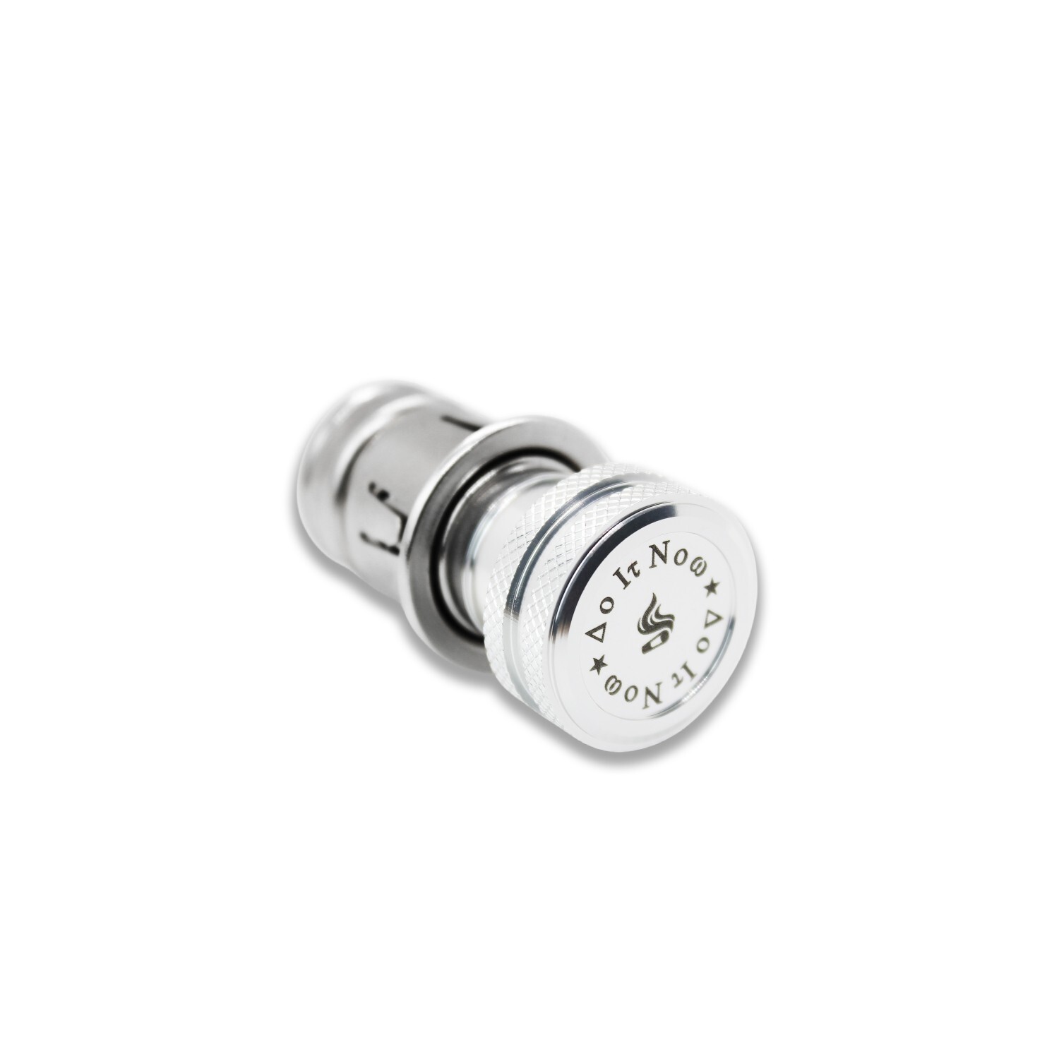 Silver Aluminum 12V Cigarette lighter For Benz C E S class Porsche 911 cayenne