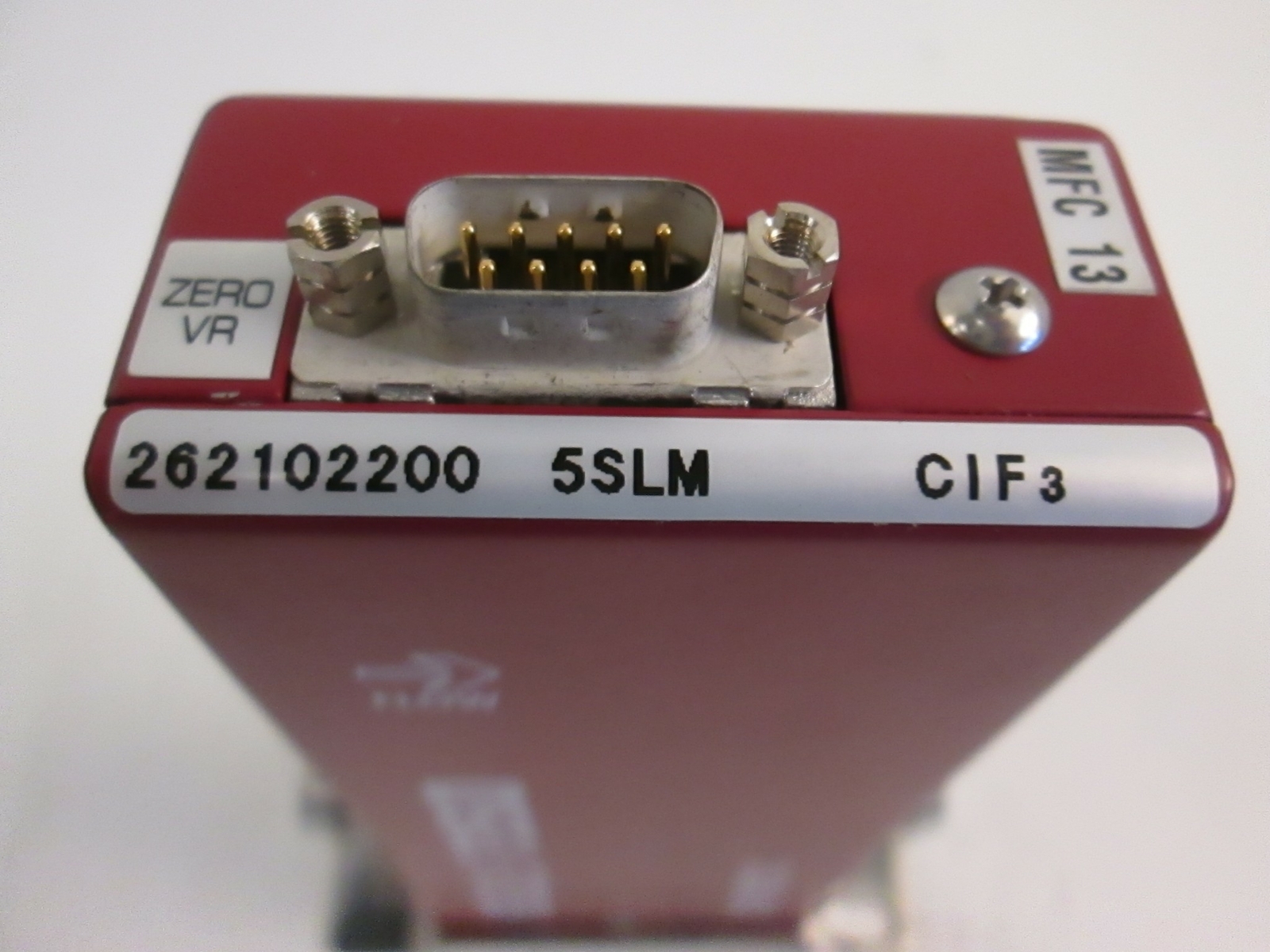 Stec SEC-7350 Mass Flow Controller, Surface Mount CIF3, 5 SLM, Used