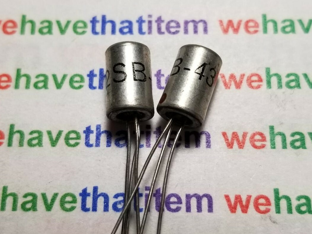 2SB56 / TRANSISTOR / TO1 / 2 PIECES (qzty)