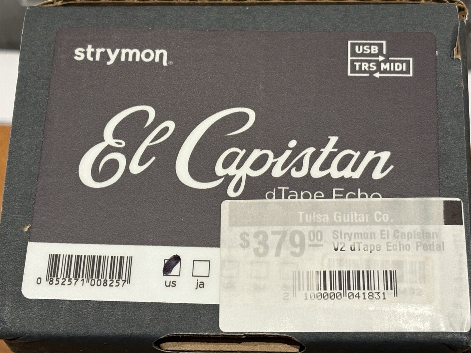 Strymon El Capistan V2 dTape Echo Pedal