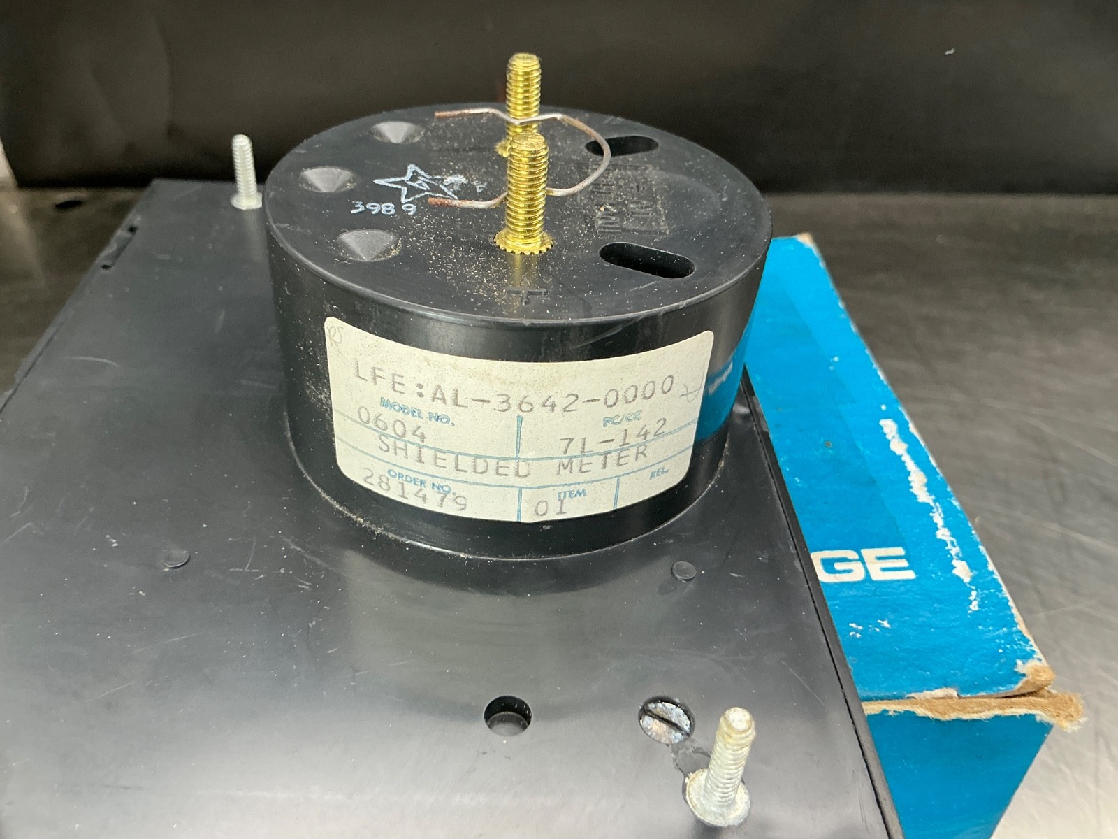 API 370-17-0780 Tension Meter 0-100, Cleveland Machine Controls