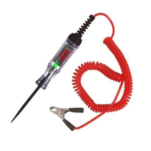 PROFESSIONAL Automotive Test Light with Digital Display | 3V-48V Circuit