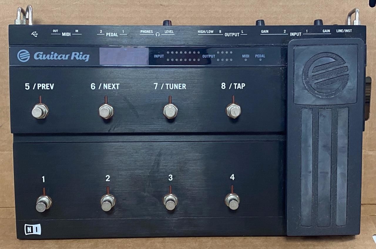 NATIVE INSTRUMENTS RIG KONTROL 3 GUITAR FOOT PEDAL CONTROLLER- USED.