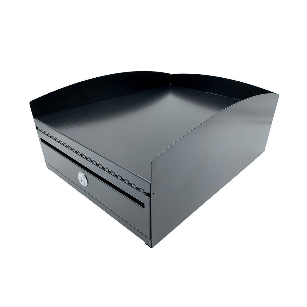 Huron Locking Desktop Inbox Desk Organizer HASZ0176