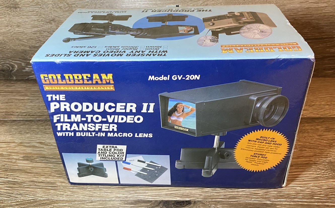 Goldbeam The Producer II Film To Video Transfer Model GV-20N