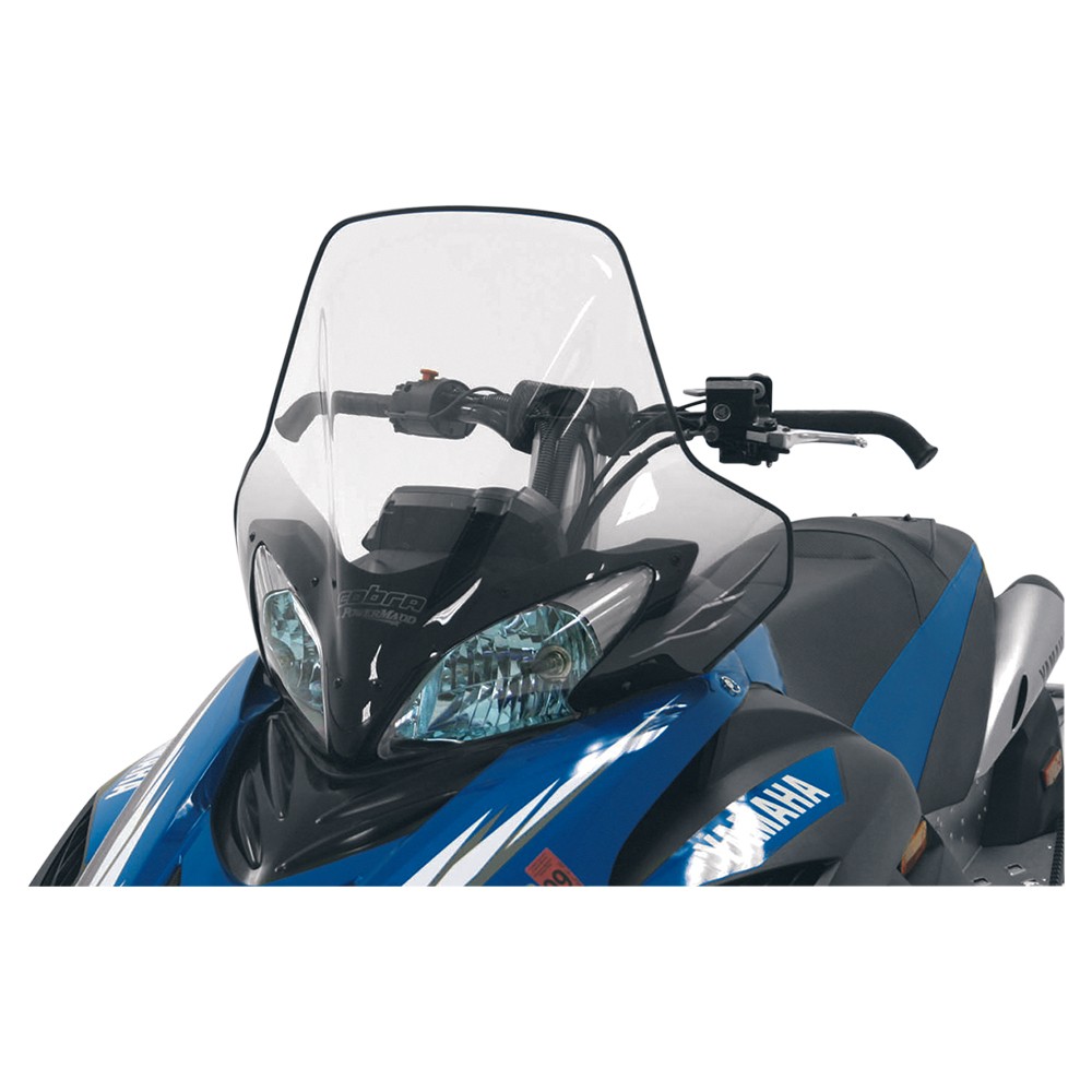 Powermadd Cobra Windshield-18.5in.-Clear/Black Fade for 2006-2007 Yamaha RX10R