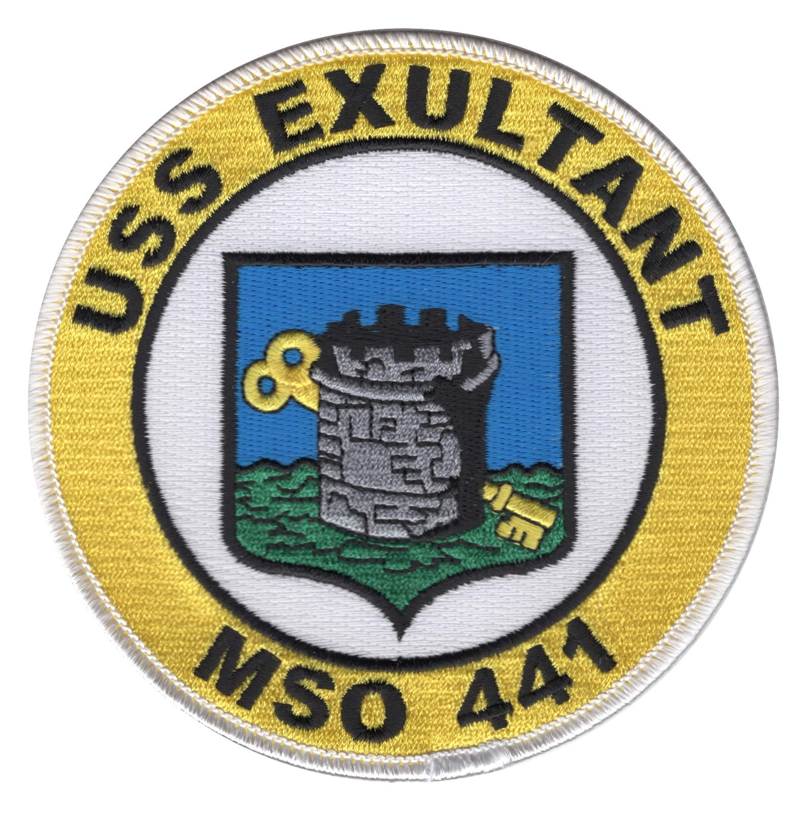 USS Exultant MSO-441 Patch