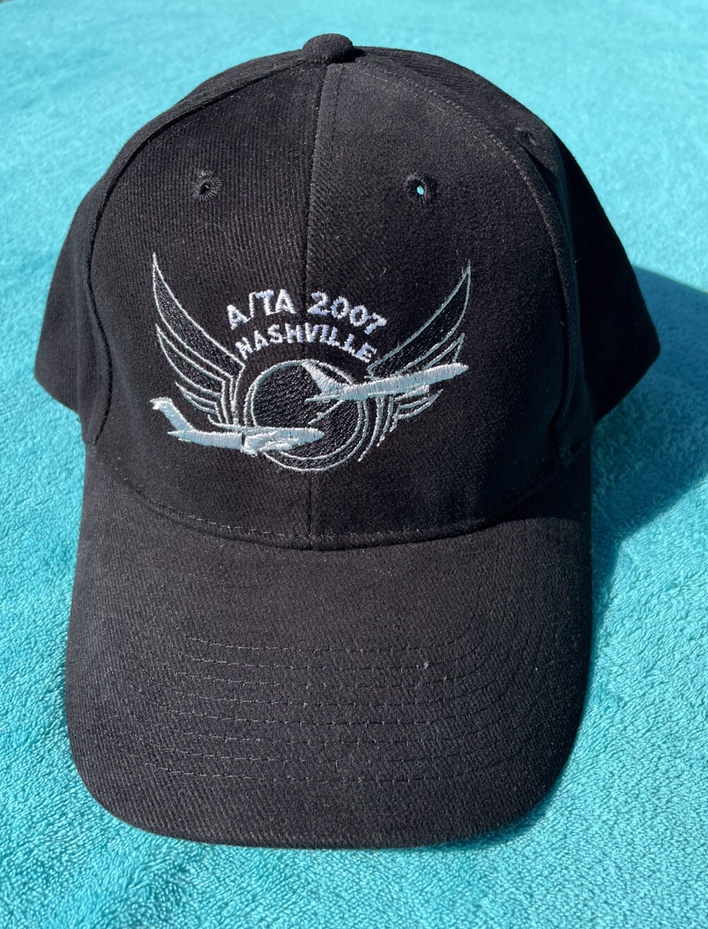 Boeing 2007 A/TA Nashville Ball Hat Black Adjustable