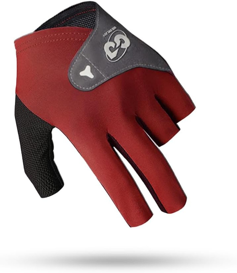 Billiards Glove, Pool Glove Left Hand, Billiard Pool Gloves for Left Hand 3 Fing