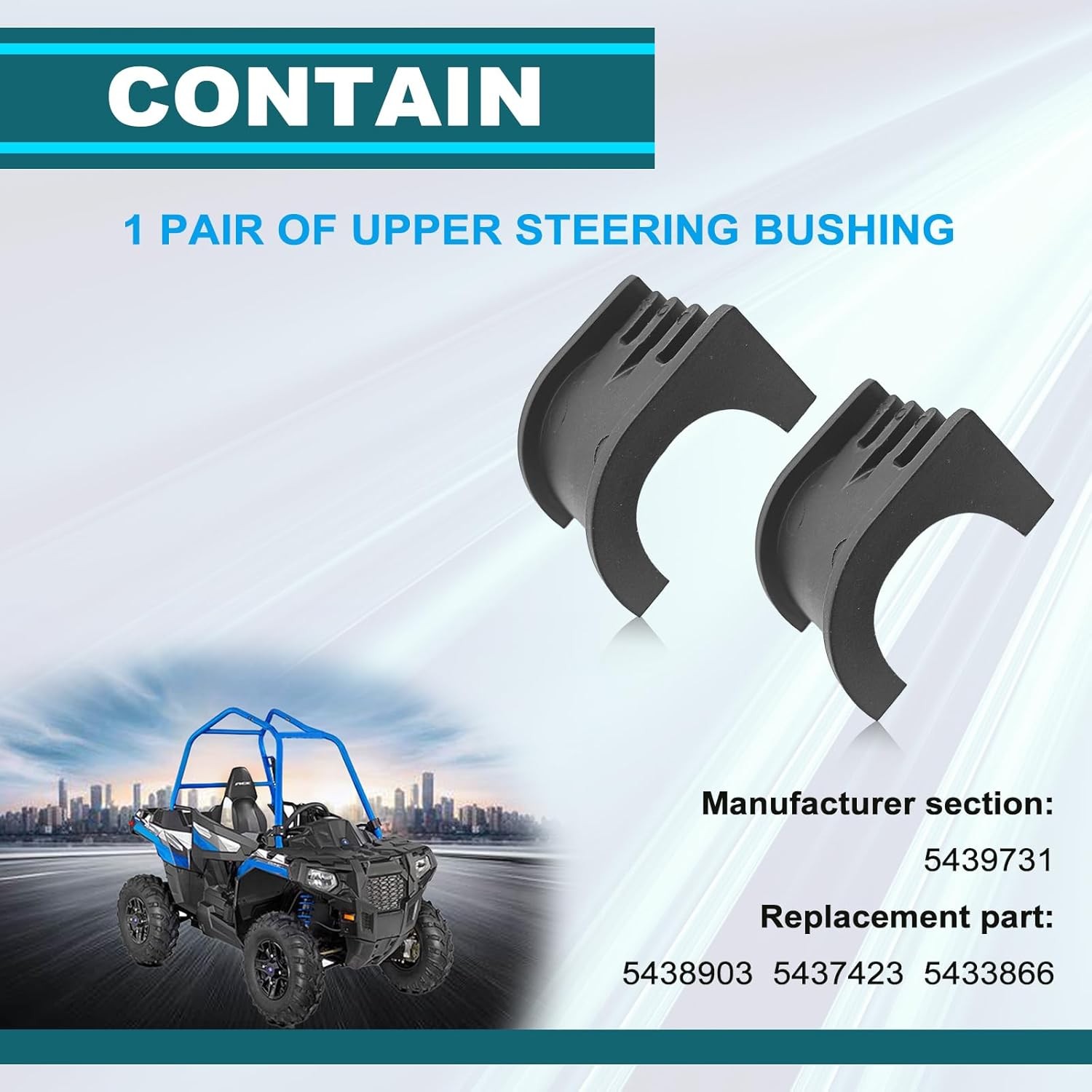 Steering Upper Bushing Replacement Parts For Polaris Sportsman 300 400 500 600 7