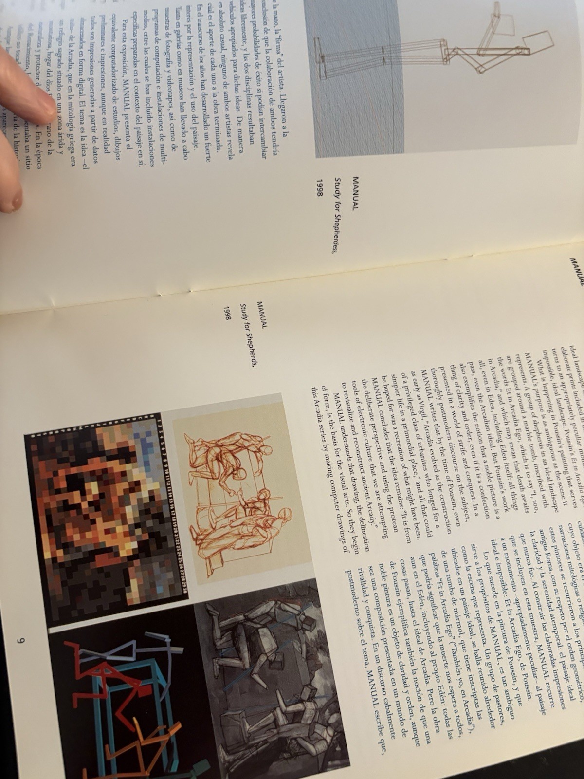 Borderline Figuration Digital Art Forms 1999 Ecuador art exhibition catalog