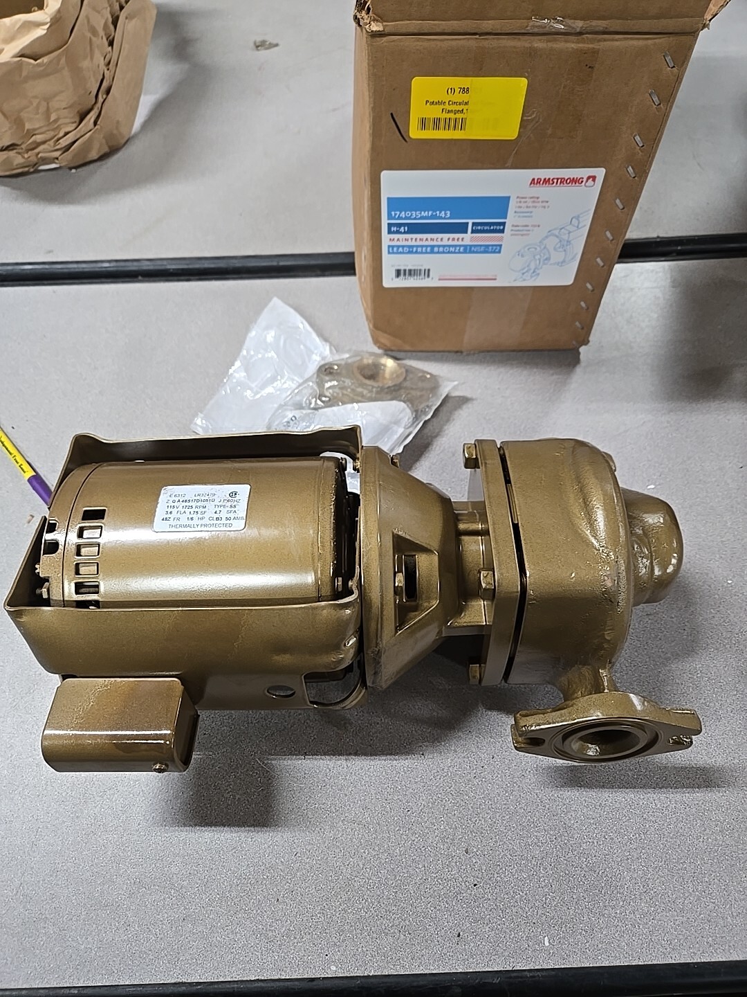 ARMSTRONG 174035MF-143 / 174035MF143,  788VC4, (BRAND NEW) Lead Free Bronze
