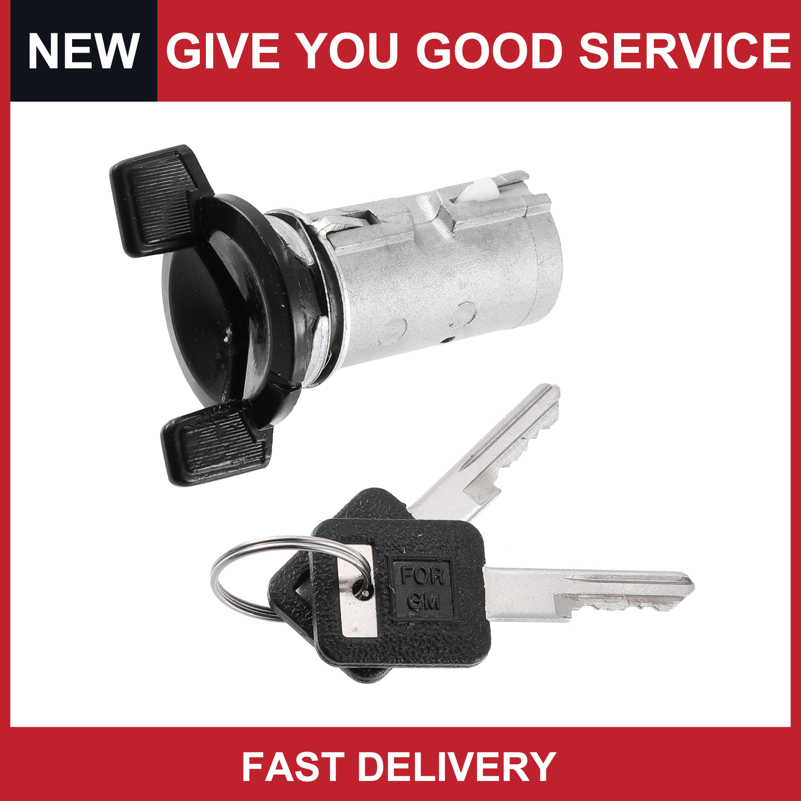 Pack of 1 For Jeep Cherokee 1976-1986 Ignition Switch Lock Cylinder with Key