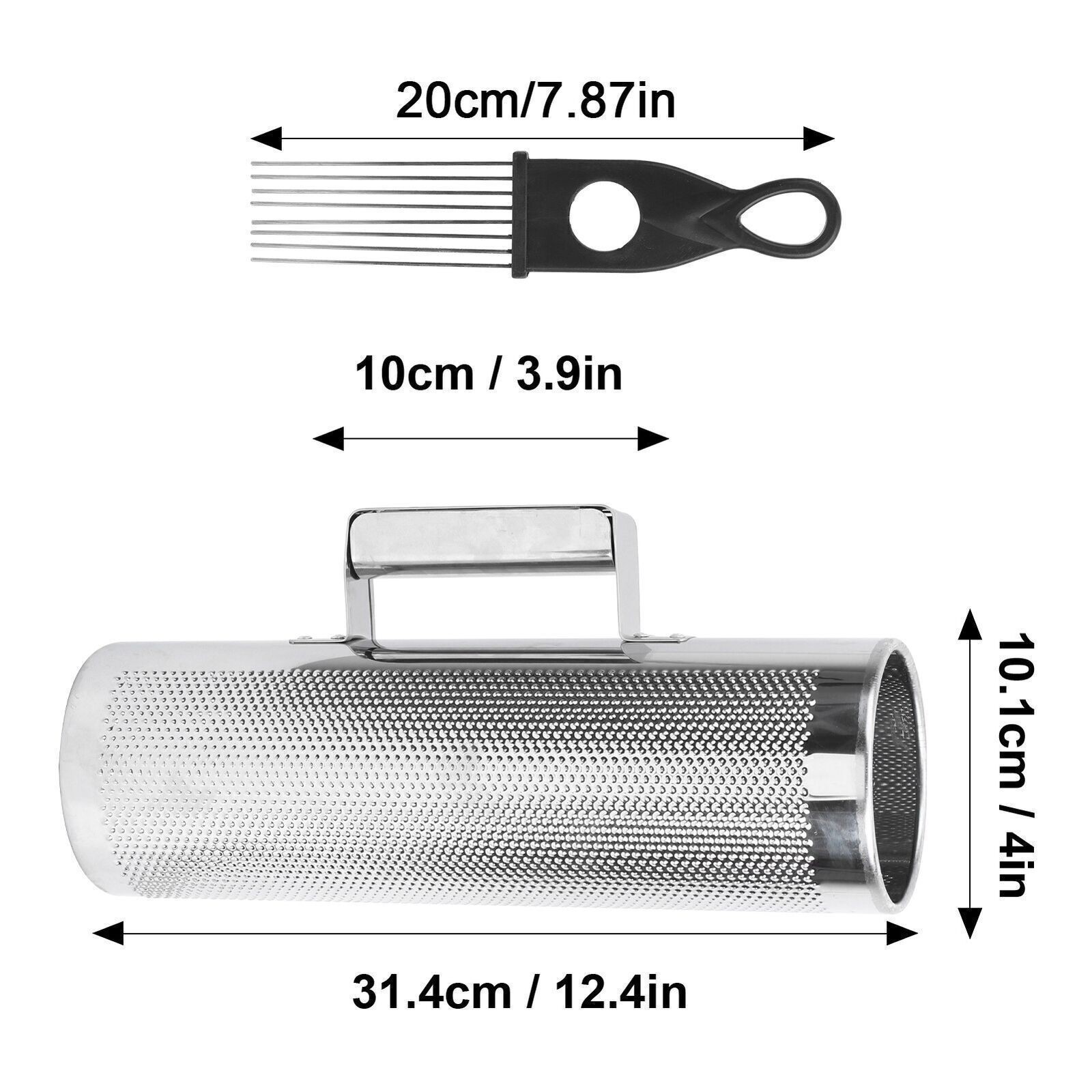 Guiro Shaker Aluminum Orff Percussion Instrument Scraper Music Teaching Aids