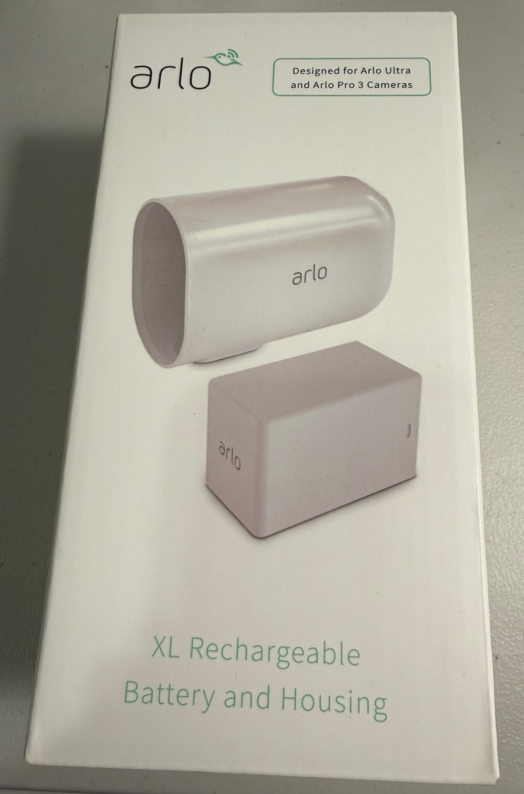 Arlo Certified Accessor Extended Battery and Housing Up to 2.5x Battery Life-New