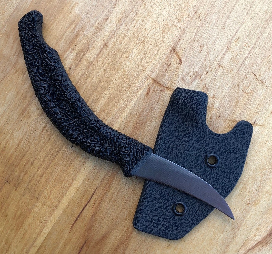 BGS Customized Blade VICVIA Birds Beak FULL stipp Pikal knife NOT Ed's Manifesto