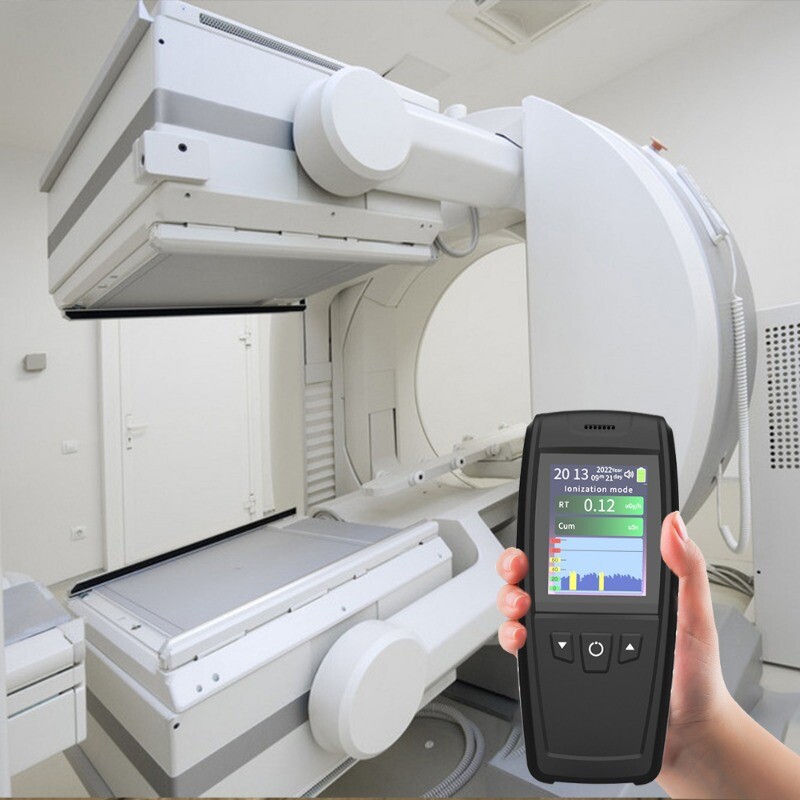 Test Beta Gamma X Ray Nuclear Black Nuclear Radiation Detector with LCD Screen