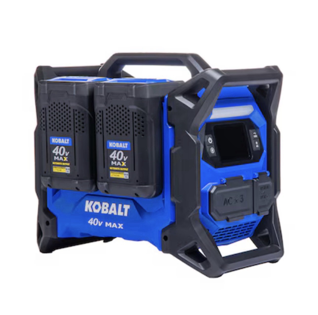 Kobalt 1800W Portable Power Station Power Supply Kit W/BATTERY NEW