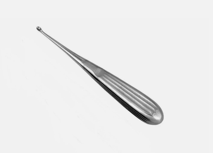 Bone Curettes Orthopedic Set of 3 Surgical Curette Instruments Stainless Steel